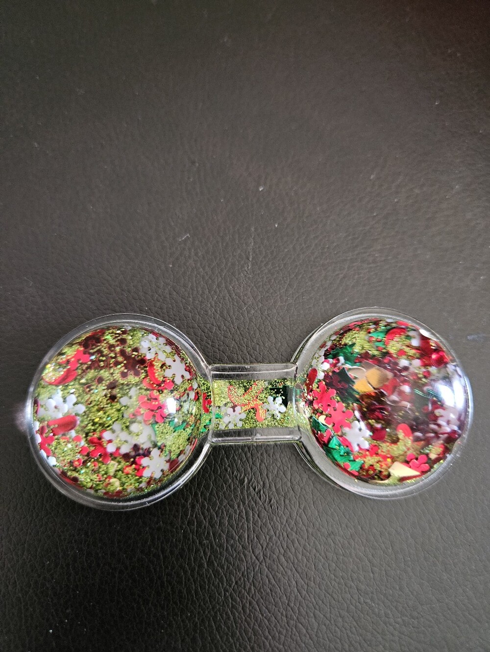 Baby Three 400% Glitter Eyes - Green & Red